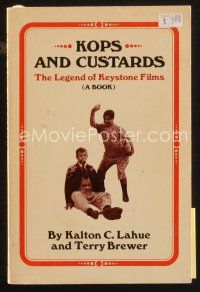 7p253 KOPS & CUSTARDS second edition softcover book '72 The Legend of Keystone Films!