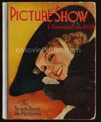 7p232 PICTURE SHOW ANNUAL FOR 1938 English hardcover book '38 The Year's Best in Pictures!
