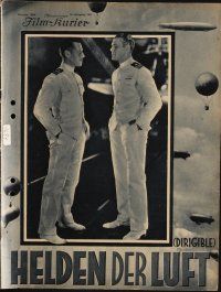 7p189 DIRIGIBLE German program '31 Frank Capra, Jack Holt, Fay Wray, different zeppelin images!