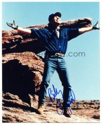 7t526 BILLY CRYSTAL signed color 8x10 REPRO still '02 finding his smile from City Slickers!