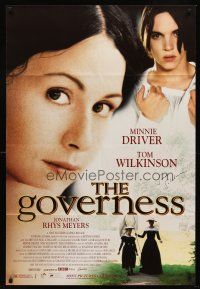 7t081 GOVERNESS signed 1sh '98 by director/writer Sandra Goldbacher!