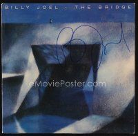 7t242 BILLY JOEL signed record album '86 on the cover of The Bridge!