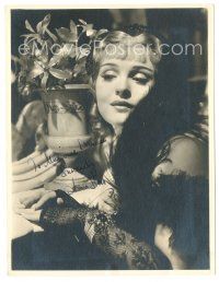 7t407 ANNA STEN signed deluxe 6.5x8.5 still '30s close portrait of the Russian/Swedish actress!