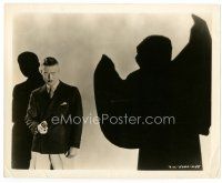 7w206 BAT WHISPERS 8x10 still '30 best image of Chester Morris pointing gun by villain's shadow!