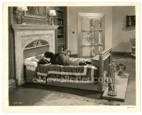 7w218 BIG STORE deluxe 8x10 still '41 Groucho Marx in bed in room w/giant safe door!
