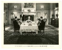 7w242 CALL HER SAVAGE 8x10 still '32 pretty Clara Bow, Thelma Todd & cast at fancy dinner table!