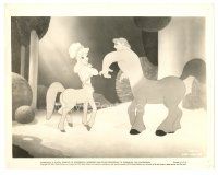 7w338 FANTASIA 8x10 still 1942 Walt Disney musical cartoon, close image of centaurs romancing!