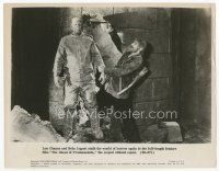 7w032 GHOST OF FRANKENSTEIN 8x10 still R58 Bela Lugosi as Ygor sets monster Lon Chaney Jr. free!
