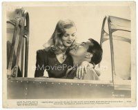 7w421 I WANTED WINGS 8x10 still '41 best c/u of sexy Veronica Lake & Ray Milland in plane cockpit!