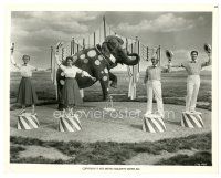 7w456 JUMBO 8x10 still R72 Doris Day, Jimmy Durante, Stephen Boyd, Martha Raye & circus elephant!