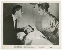 7w733 UNEARTHLY 8x10 still '57 John Carradine & sexy Allison Hayes in house of monsters!