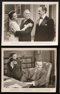 7x534 ACT OF MURDER 7 8x10 stills '48 Fredric March, Florence Eldridge, Live Today for Tomorrow!