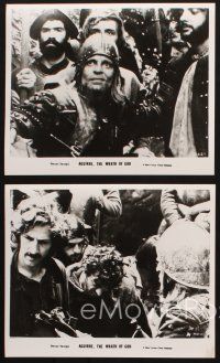 7x703 AGUIRRE, THE WRATH OF GOD 5 8x10 stills '77 Werner Herzog, crazy Klaus Kinski in title role!