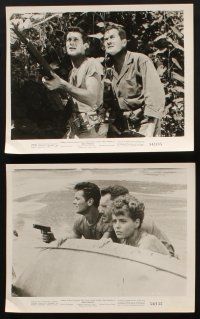7x318 BEACHHEAD 8 8x10 stills '54 United States Marine Tony Curtis, Mary Murphy!
