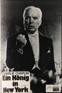 7y600 KING IN NEW YORK Austrian program R77 great different images of Charlie Chaplin!