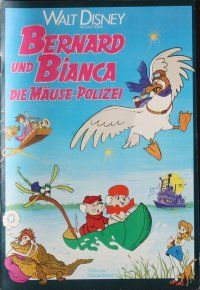 7y643 RESCUERS Austrian program '77 Disney mouse mystery adventure cartoon, different images!