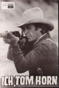 7y674 TOM HORN Austrian program '80 great different images of Steve McQueen with rifle!