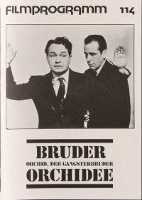 7y159 BROTHER ORCHID German program R84 Edward G Robinson, Humphrey Bogart, different images + art!
