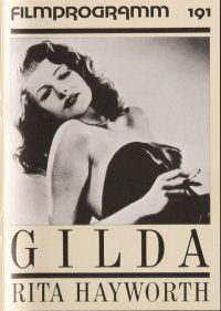 7y240 GILDA German program R88 sexy Rita Hayworth in sheath dress, Glenn Ford, different images!