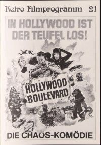 7y265 HOLLYWOOD BOULEVARD German program R83 lots of great different images!