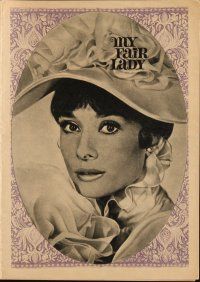 7y714 MY FAIR LADY East German program '67 many different images of Audrey Hepburn!