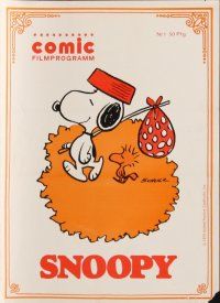 7y422 SNOOPY COME HOME German program '72 Peanuts, Schulz, Snoopy & Woodstock, different images!