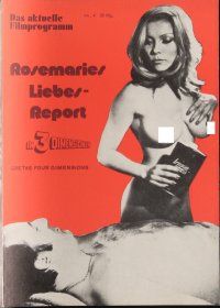 7y460 THREE DIMENSIONS OF GRETA German program '73 different images of naked Leena Skoog in 3-D!