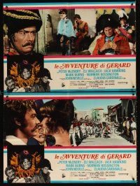 7z230 ADVENTURES OF GERARD 6 Italian photobustas '70 Arthur Conan Doyle, Jerzy Skolimowski!