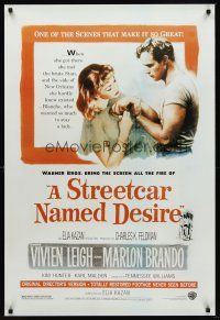 8a431 STREETCAR NAMED DESIRE 1sh R93 Marlon Brando, Vivien Leigh, Elia Kazan classic!