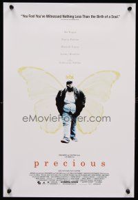 8a530 PRECIOUS mini poster '09 abused woman-child Gabourey Sidibe, Best Picture nominee!