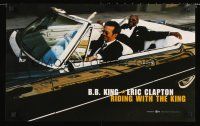 8a180 B.B. KING-ERIC CLAPTON: RIDING WITH THE KING album promo '00 cool image in convertible!