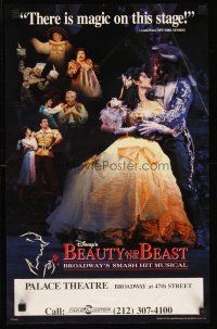 8a066 BEAUTY & THE BEAST stage play special 14x22 '94 Robert Jess Roth Broadway musical!