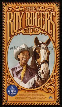 8a544 ROY ROGERS SHOW video special 13x23 R90 photo of Roy Rogers & Trigger!
