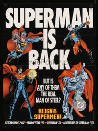 8a108 SUPERMAN special 20x27 '93 classic superhero, is any one of them real?!