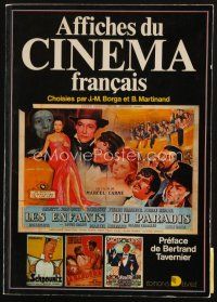 8b223 AFFICHES DU CINEMA FRANCAIS French softcover book '77 incredible color poster artwork!
