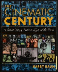8b231 CINEMATIC CENTURY first edition softcover book '00 filled with many great movie images!