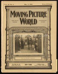8b061 MOVING PICTURE WORLD exhibitor magazine May 9, 1914 Capture of a Sea Elephant, Jules Verne!