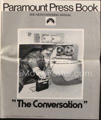8b322 CONVERSATION pressbook '74 Gene Hackman is an invader of privacy, Francis Ford Coppola
