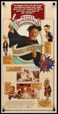 8d575 BACK TO SCHOOL Aust daybill '86 Rodney Dangerfield goes to college with his son, different!