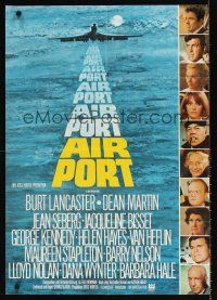 8d103 AIRPORT German '70 Burt Lancaster, Dean Martin, Jacqueline Bisset, Jean Seberg
