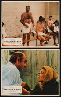 8d457 ANDERSON TAPES 4 French LCs '71 barely clothed Sean Connery, Christopher Walken!