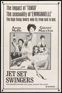 8e291 GIRL CALLED JULES 1sh '70 Jet Set Swingers, beautiful people who play around the world!