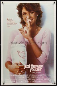 8e381 JUST THE WAY YOU ARE 1sh '84 great image of pretty Kristy McNichol in cast!