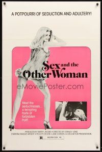 8e660 SEX & THE OTHER WOMAN 1sh '72 Peggy Ann Clifford, Maggie Wright, a potpourri of adultery!
