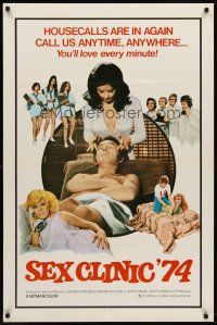 8e662 SEX CLINIC '74 1sh '74 wild sexy images, call us anytime... you'll love every minute!