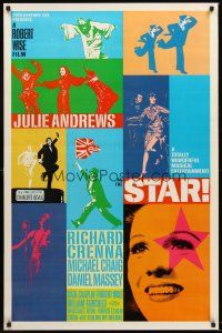 8e703 STAR 1sh '68 Julie Andrews, Robert Wise, Richard Crenna, Daniel Massey