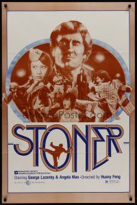8e718 STONER 1sh '72 George Lazenby in title role, martial arts action!