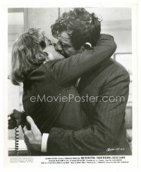 8f023 CACTUS FLOWER 8x10 still '69 c/u of Walter Matthau passionately kissing Ingrid Bergman!