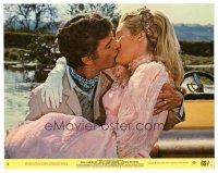 8f031 CHITTY CHITTY BANG BANG 8x10 mini LC #8 '69 c/u of Dick Van Dyke kissing Sally Ann Howes!