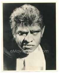 8g088 DR. JEKYLL & MR. HYDE deluxe 11x14 still '31 c/u of Fredric March in full makeup as Mr. Hyde!